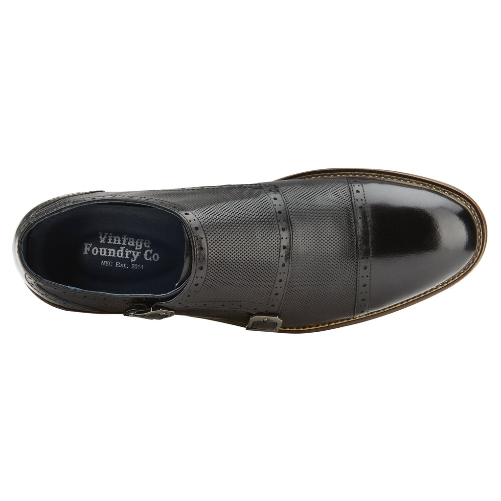 Men's Monk Strap Shoes Black A684634