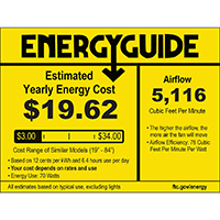 White Ceiling Fan Q6931