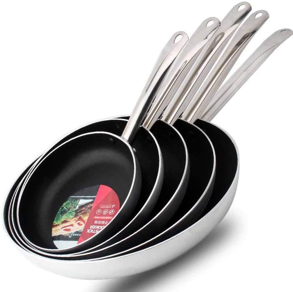Mini Non-Stick Aluminum Frying Pan Black 24CM Z18868