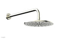 Satin Nickel Round Wall Mount Showerhead with Shower Arm K986627