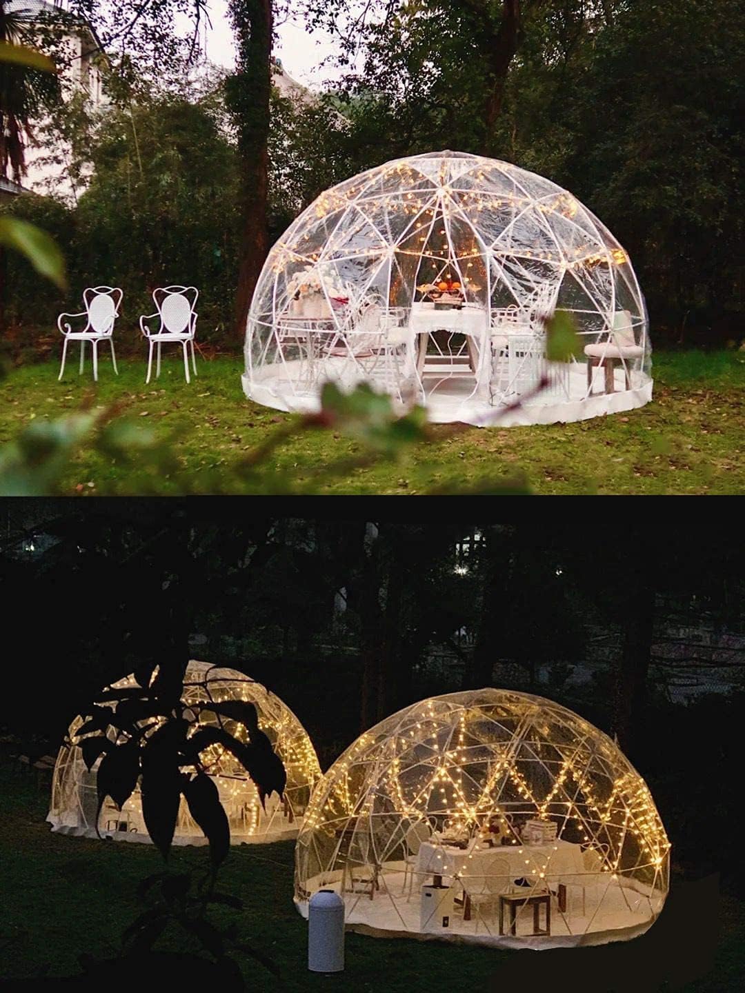12ft Clear Geodesic Dome Tent D227505