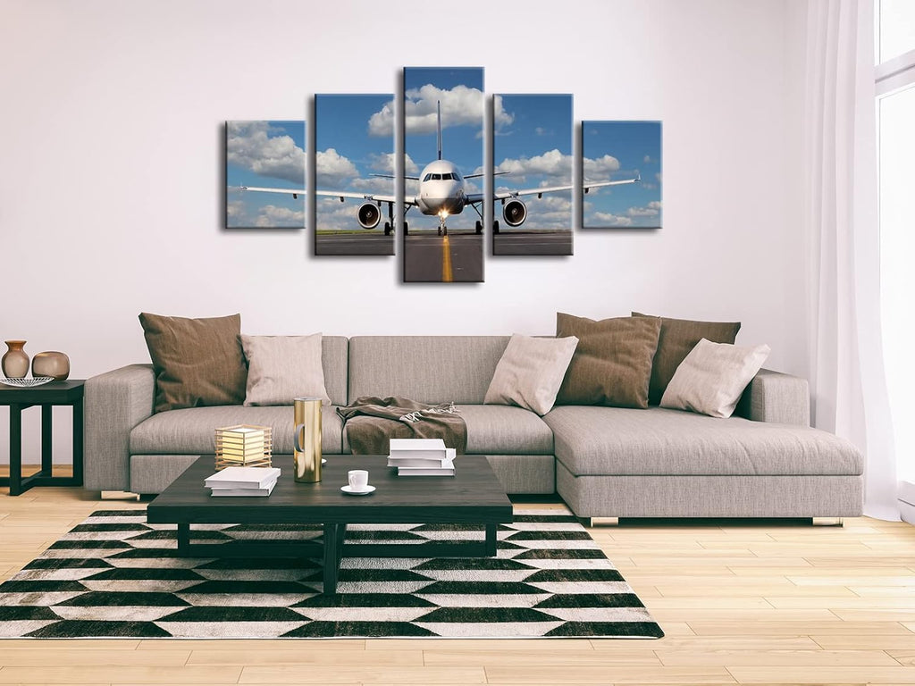 5 Panel Stretched Canvas Wall Art I733