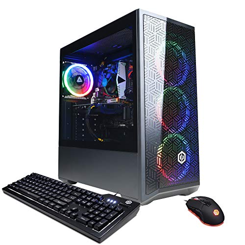 Intel Core i5-11400F 2.6GHz 8GB DDR4 GeForce RTX 2060 6GB 500GB NVMe SSD Gaming PC Q838447
