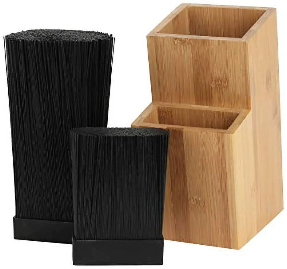Bamboo Wood Knife Block G5803