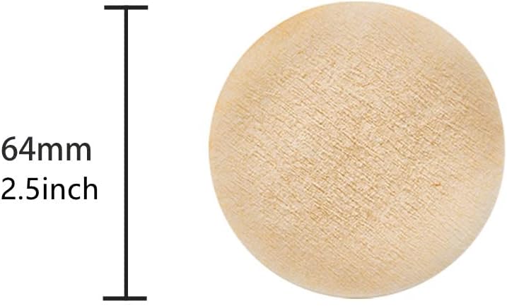 400Pcs Unbleached Brown Round Paper Coffee Filter P180668