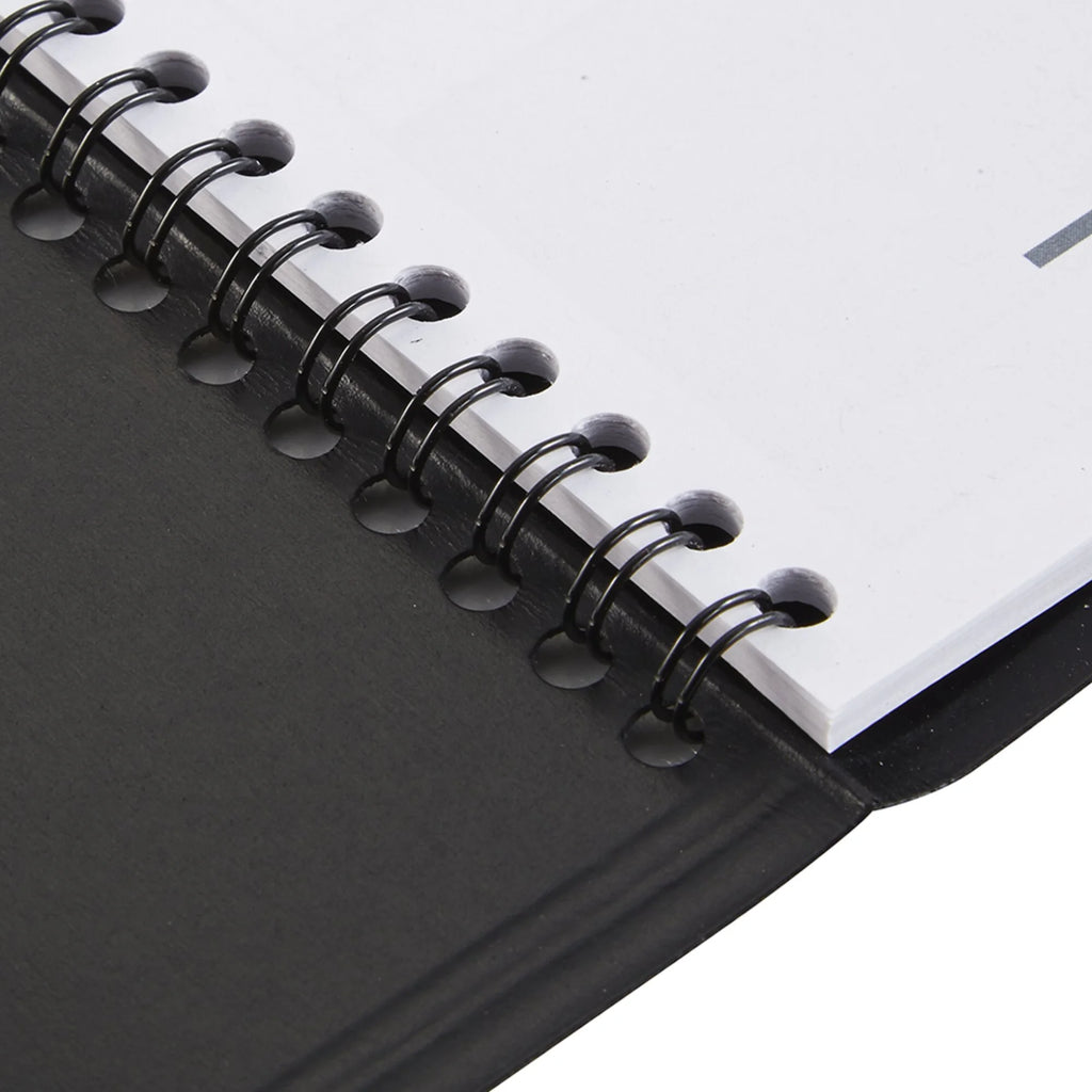 Two Person Daily Appointment Book Black Large 8 x 11 E36599