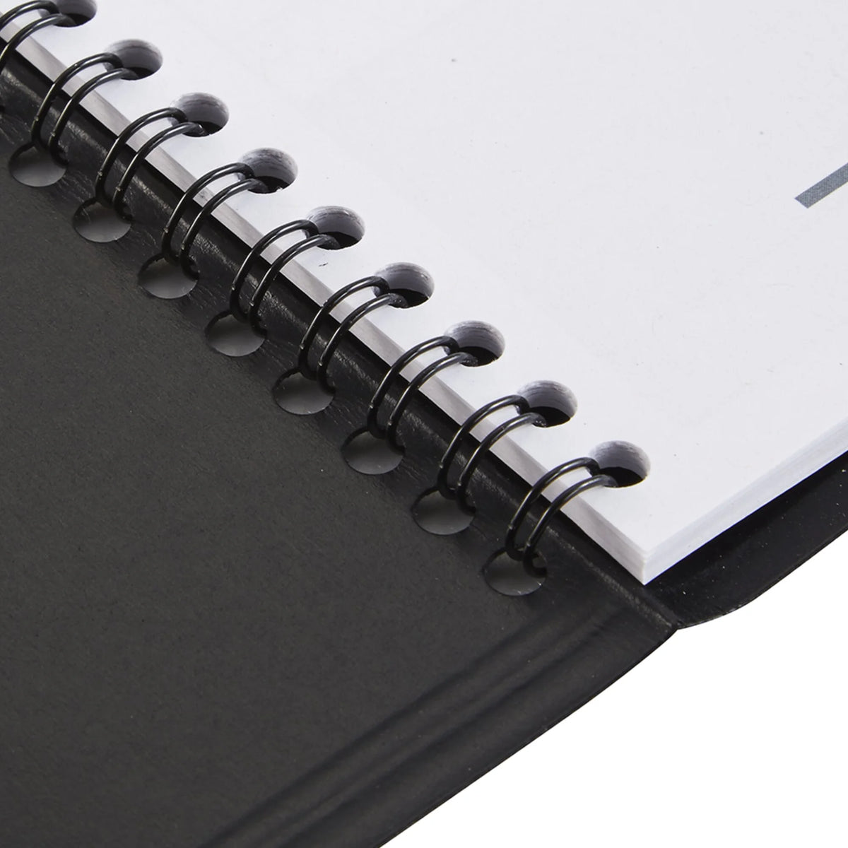 Two Person Daily Appointment Book Black Large 8 x 11 E36599