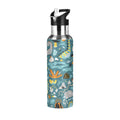 Green Stainless Steel Insulated Water Bottle with Straw Lid M223