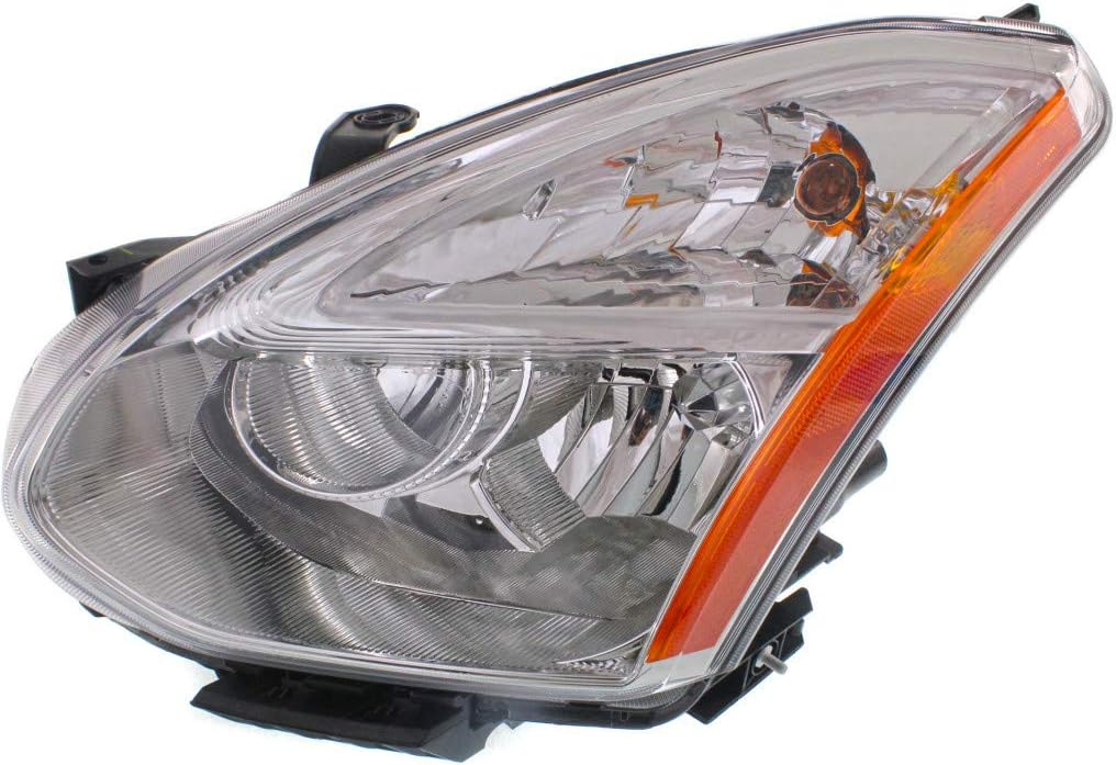 Headlight Assembly for Nissan Rogue 2011 2012 Driver Side Halogen Y154
