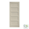 Paneled Wood Primed Shaker Standard Door 28x22 x 80x22 G148