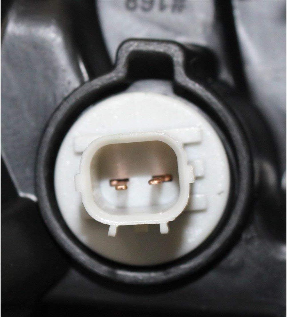 Headlight Assembly Set of 2 Clear Lens P6129