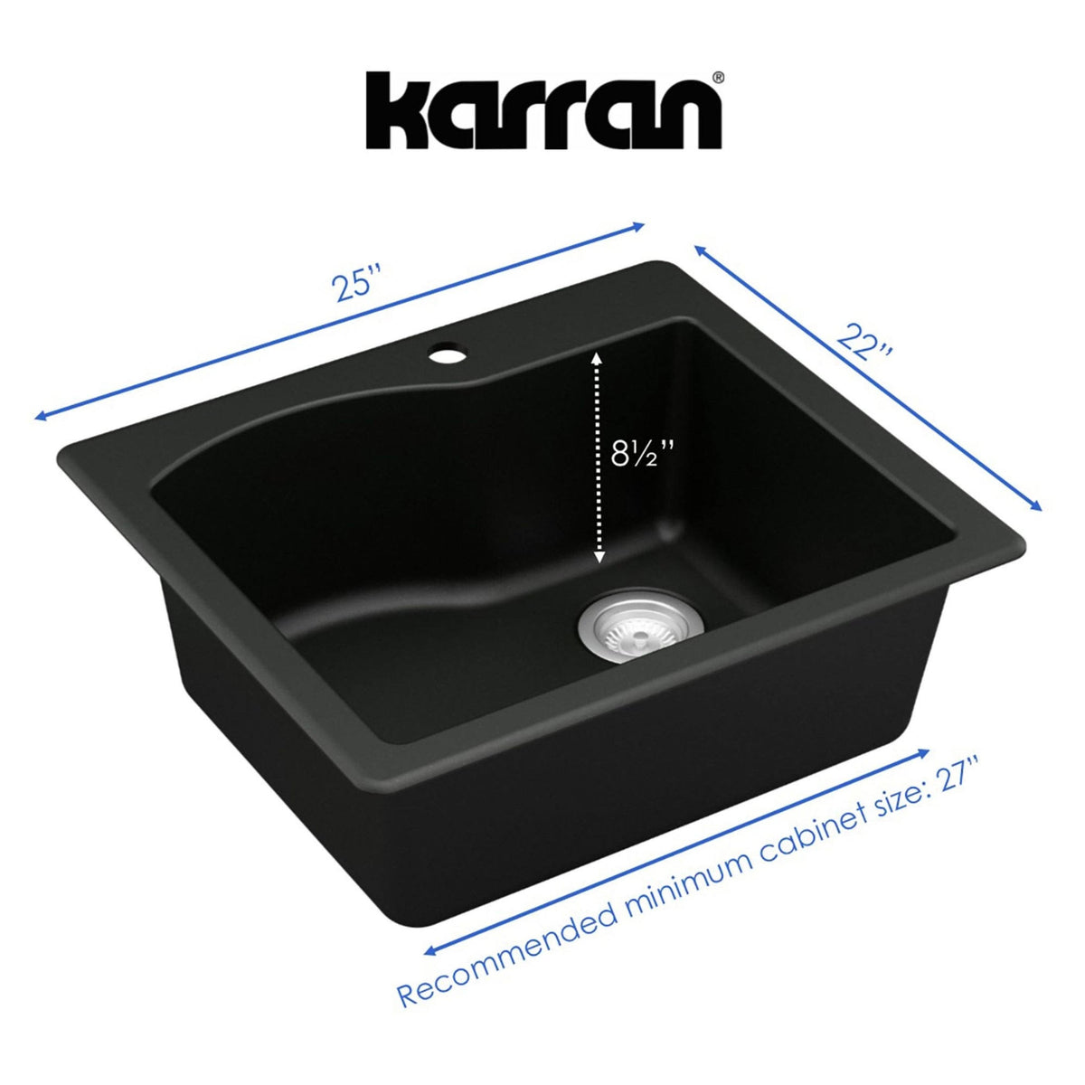 Quartz Composite Kitchen Sink M5809