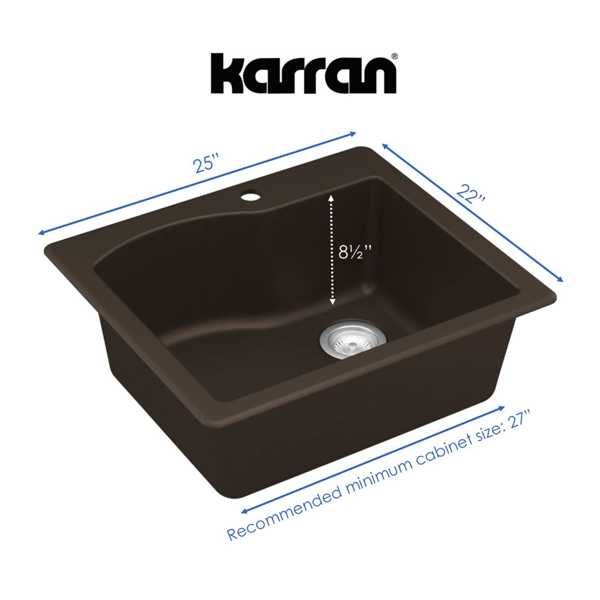 Quartz Composite Kitchen Sink M5809