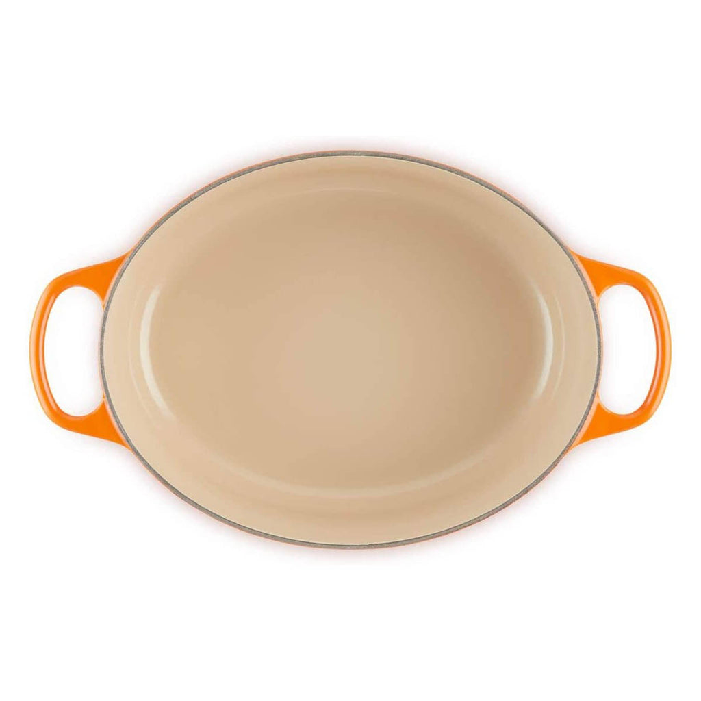 6.75-Quart Cast Iron Oval Dutch Oven Y238
