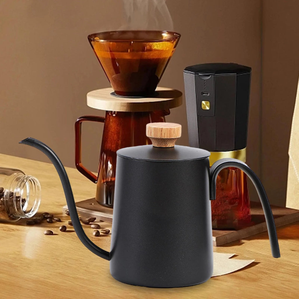350ml Gooseneck Stainless Drip Coffee Kettle X5922