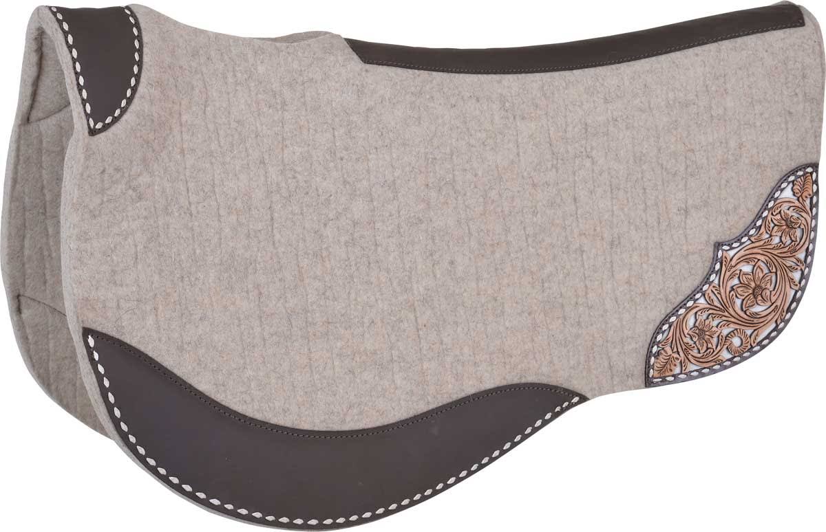 Floral Cutout Saddle Pad H2495