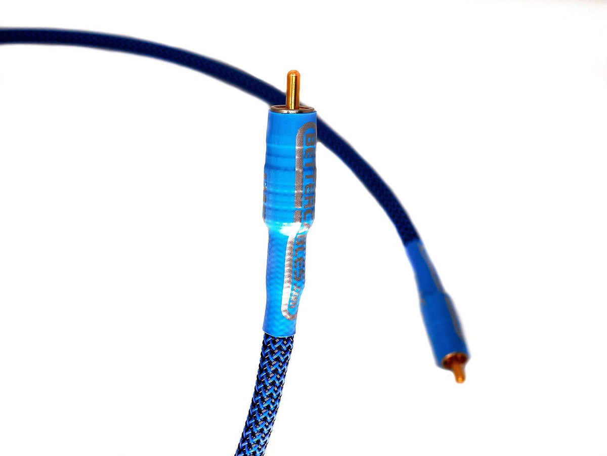 Blue Truth Digital Coax Cable Silver/Copper Hybrid 1.5 Feet R7092