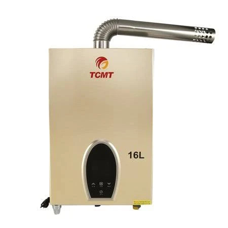 Gold Natural Gas Tankless Water Heater with Digital Display O505