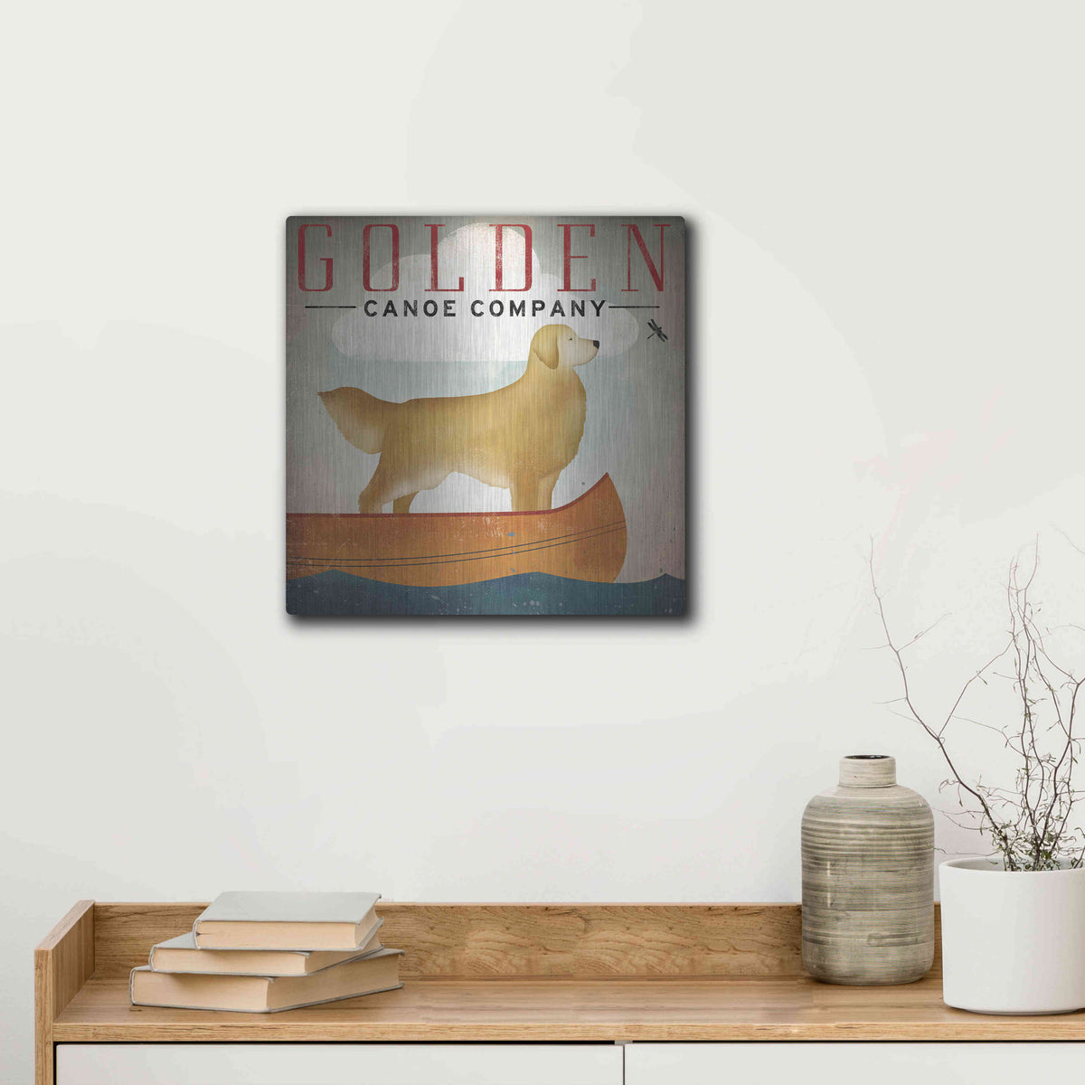 Metal Wall Art, 12"x12" X559