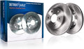 Front Disc Brake Rotors 2pc Set E198069
