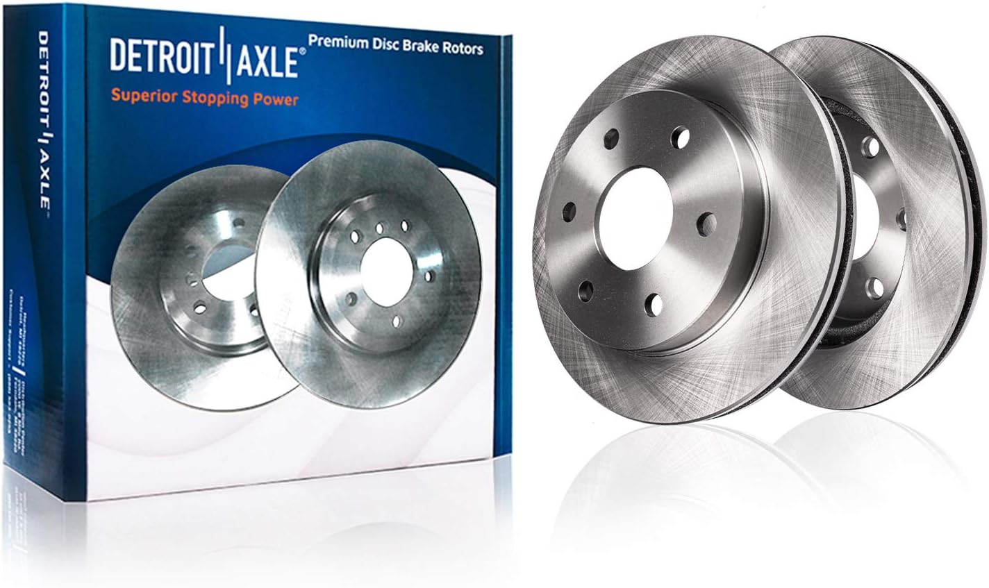 Front Disc Brake Rotors 2pc Set E198069
