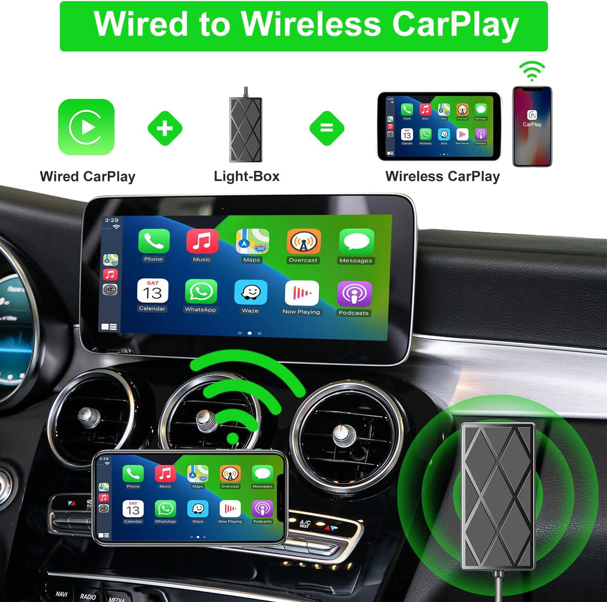 Wireless CarPlay Adapter Pack of 2 K57781