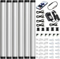 6PCS 12-inch Ultra Slim Warm White 3000K Led Cabinet Light Strips I64252