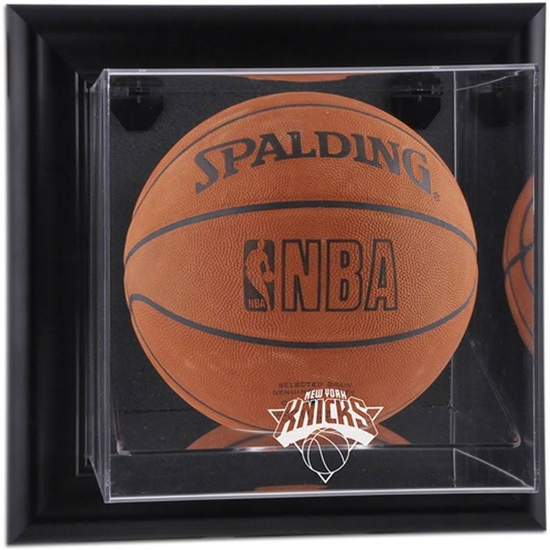 Black Framed Wall-Mounted Basketball Display Case Y4916