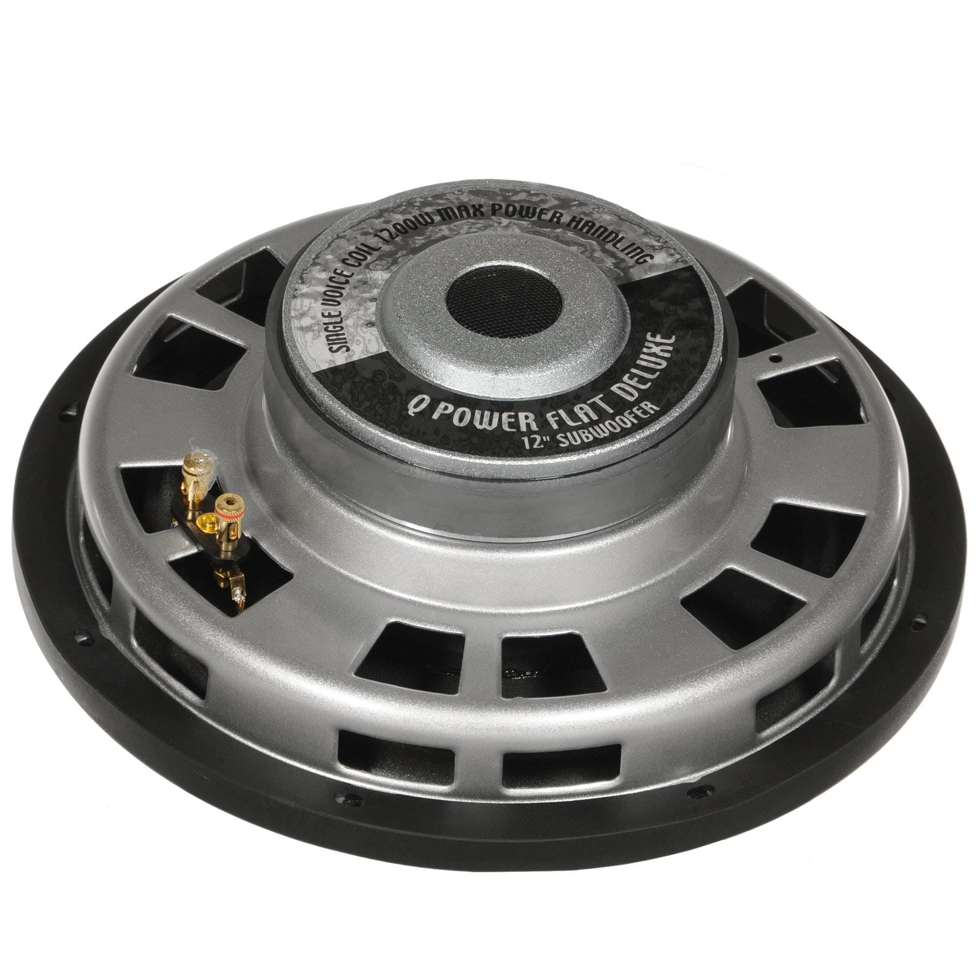 10 inch Shallow Mount 1000 Watt Flat Car Subwoofer (4 Pack) T332