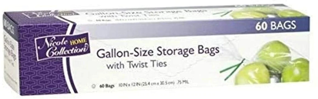 60 Transparent Twist Ties O337597