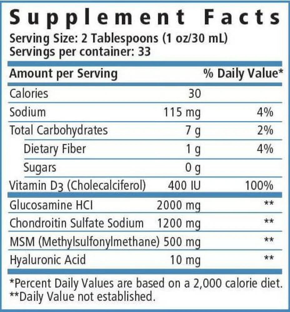 33.8 fl oz Glucosamine Joint Movement I365