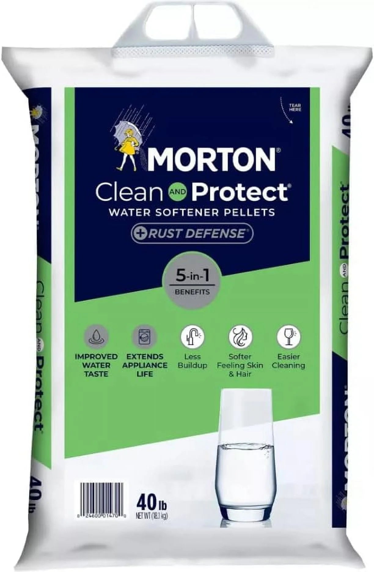 40 Lb Salt Water Softener Pellets W41970