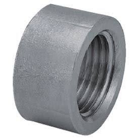 1/8x22 NPT Female x Plain Half Coupling Cast Pipe Fitting R241