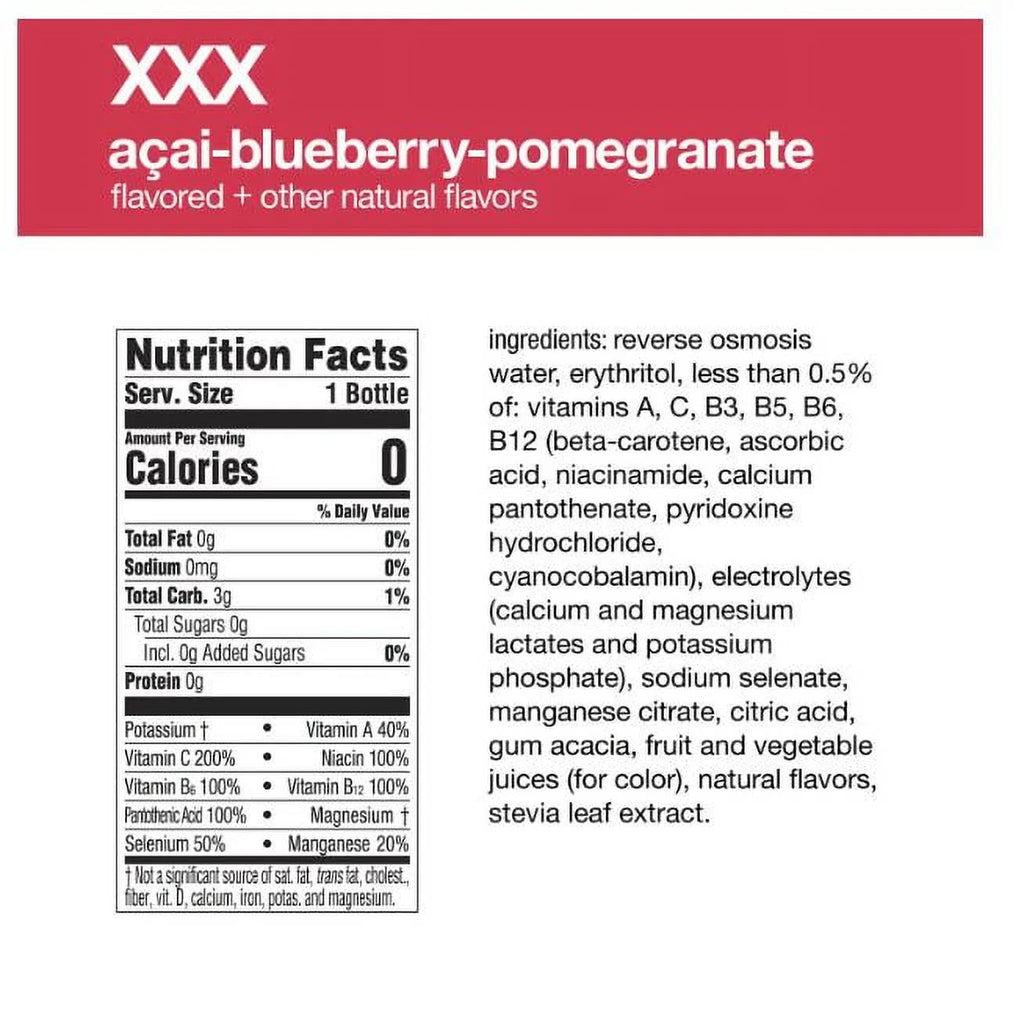 20 fl. oz. 20 pk. Nutrient Enhanced Water Variety Pack M38797