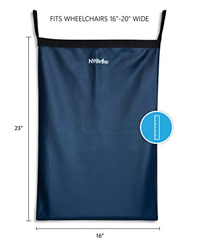 Wheelchair Foot Rest Extender Elevating Pad Leg Cushion Protector with Carrying Bag J923317