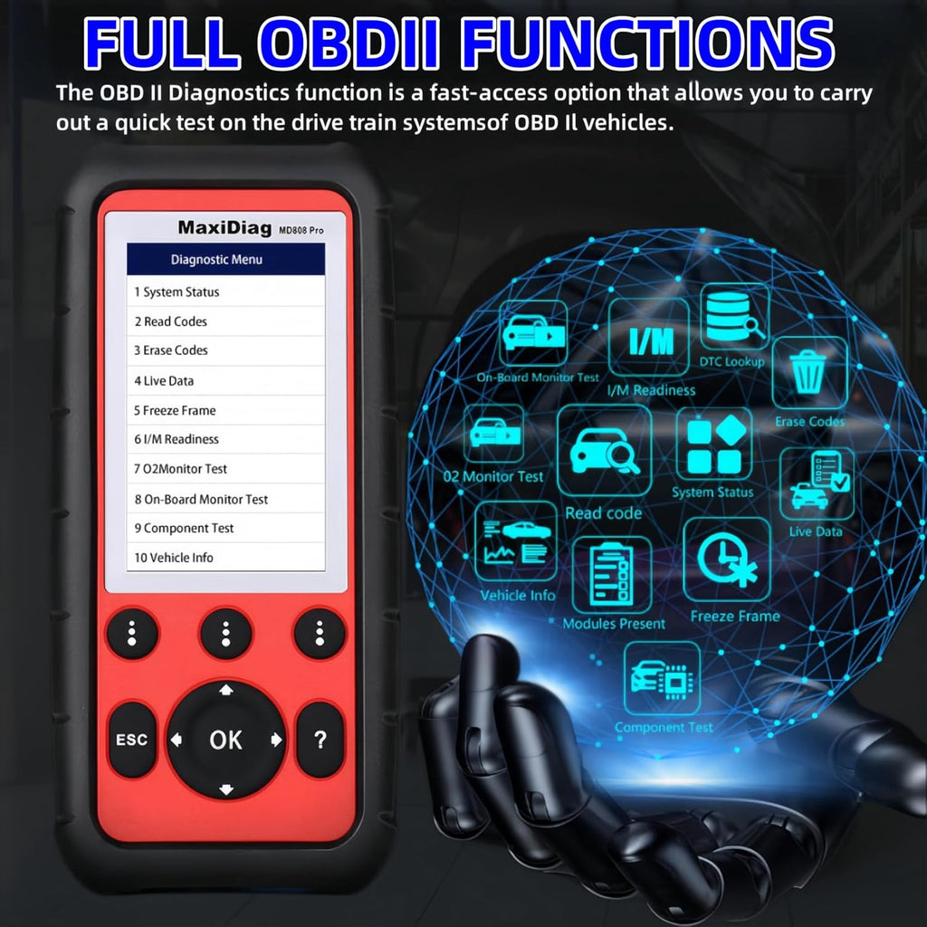 OBD2 Scanner Diagnostic Scan Tool M68622