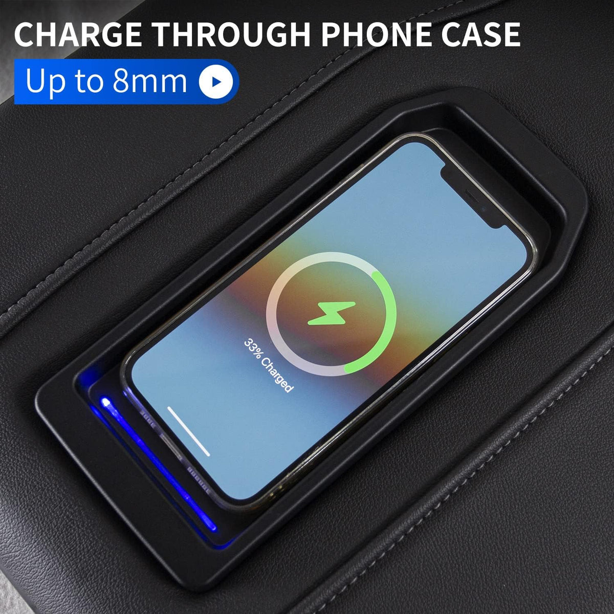 Wireless Charger Pad for Chevrolet Silverado GMC Sierra 2019-2021 15w F946