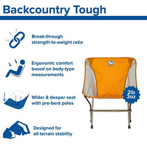 Orange/Gray Camp Chair G191042