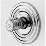 Gloss Black Thermostatic Trim Plate with Handle O991543