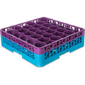30 Compartments Dishwasher Glass Rack with 1 Integrated Extenders J170870