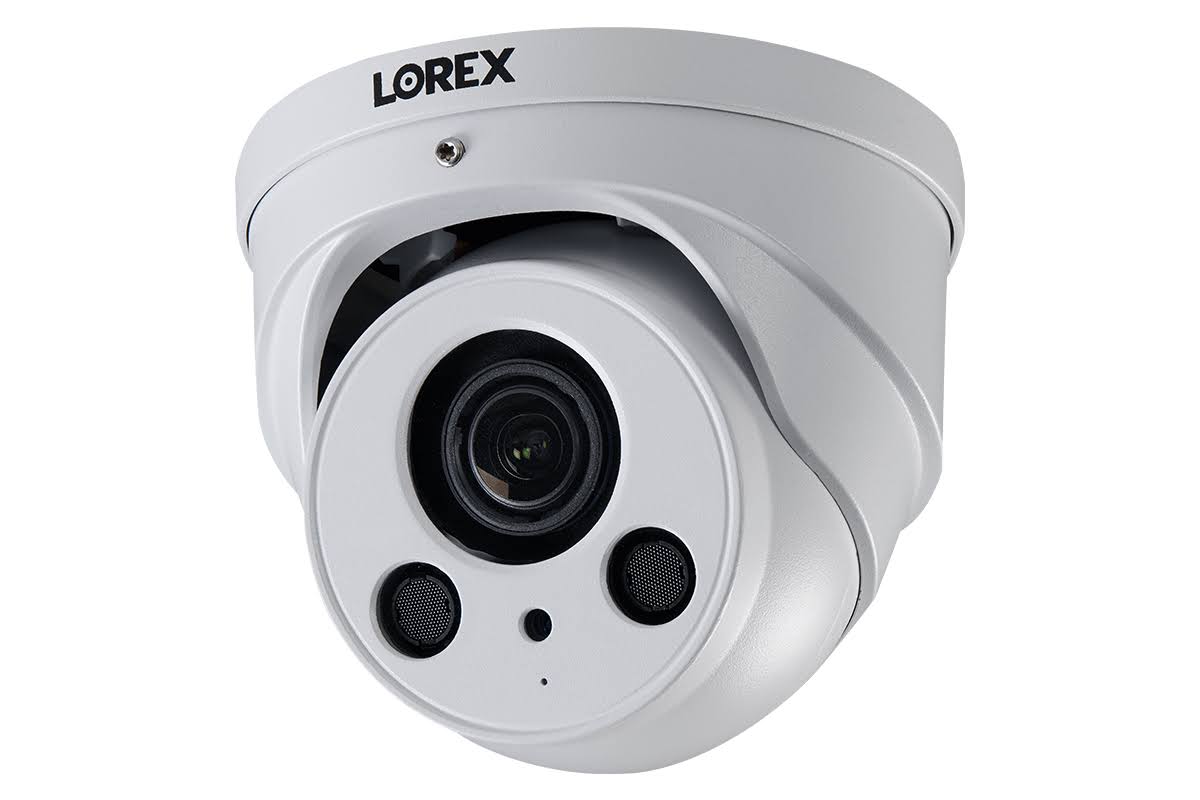 4K Motorized Zoom Lens IP Audio Dome Security Camera White 4-Pack Y331208