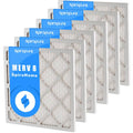 6 Pack MERV 8 Pleated Air Filters N72676