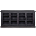 Rustic Grey 4 Door Wood Sideboard Cabinet W565