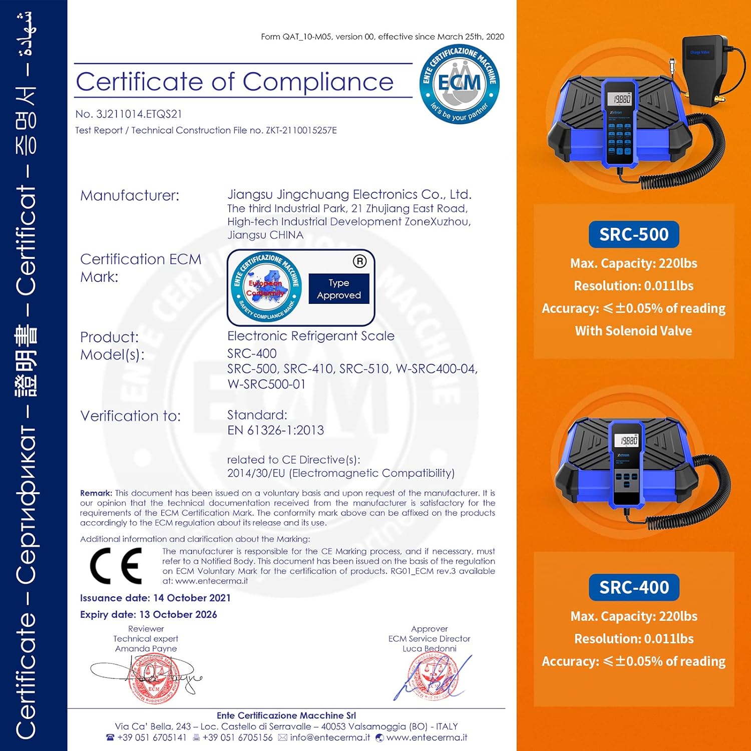 Refrigerant Scale Electronic Digital Scale P9283