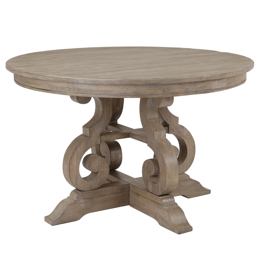 Dove Tail Grey Round Dining Table A635267