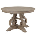 Dove Tail Grey Round Dining Table A635267