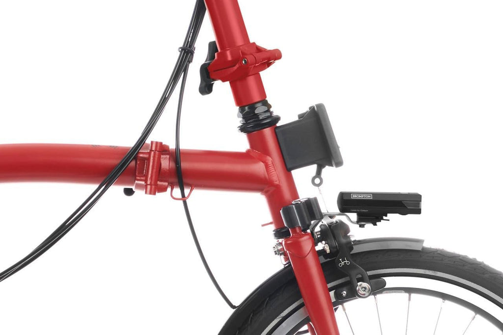 C Line 3 Speed Folding Bike with Battery Lighting (House Red) U6625