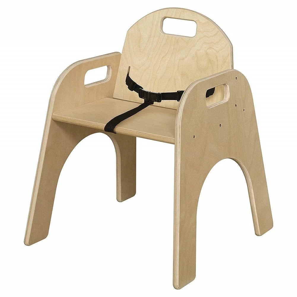 Woodie Chair, 13x22 Seat Height, Carton of 2, Includes Belt Strap O169179