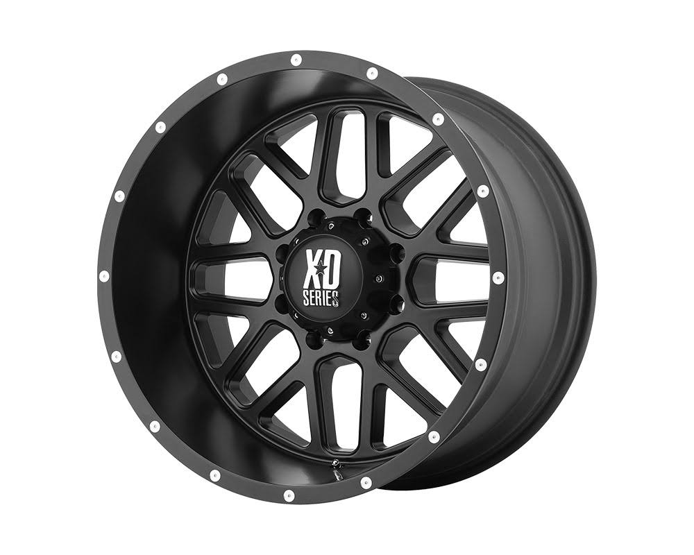 Satin Black Grenade Wheel 18x8 X678375
