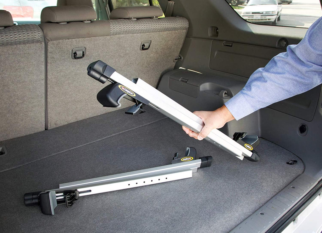 2-Piece 52 Aluminum Roof Top Cross Bar Set with Keyed Locking Mechanism E20059
